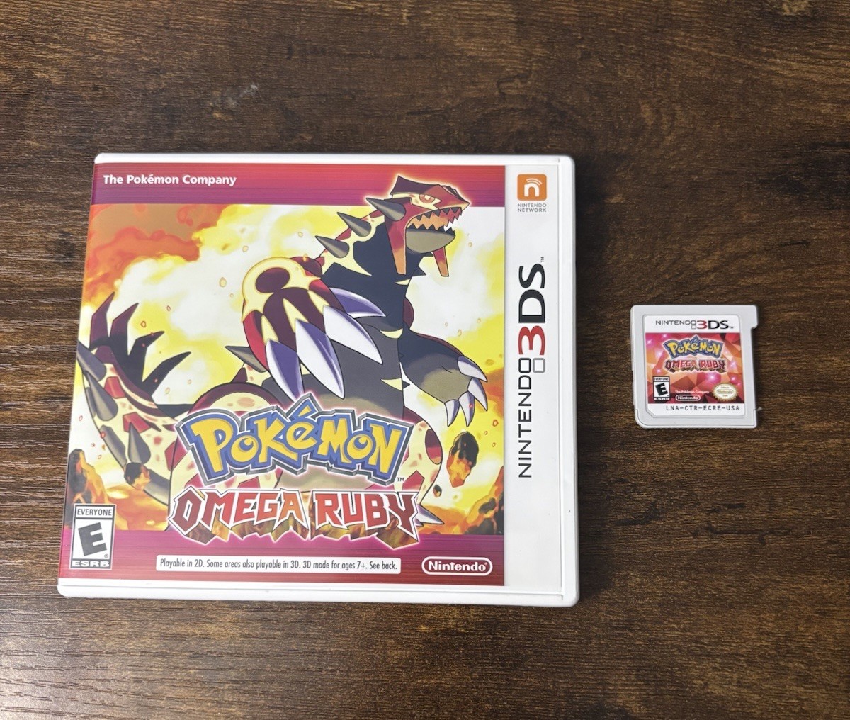 Nintendo Pokémon Omega Ruby 3DS Game CIP Tested Working w/ Case & Manual