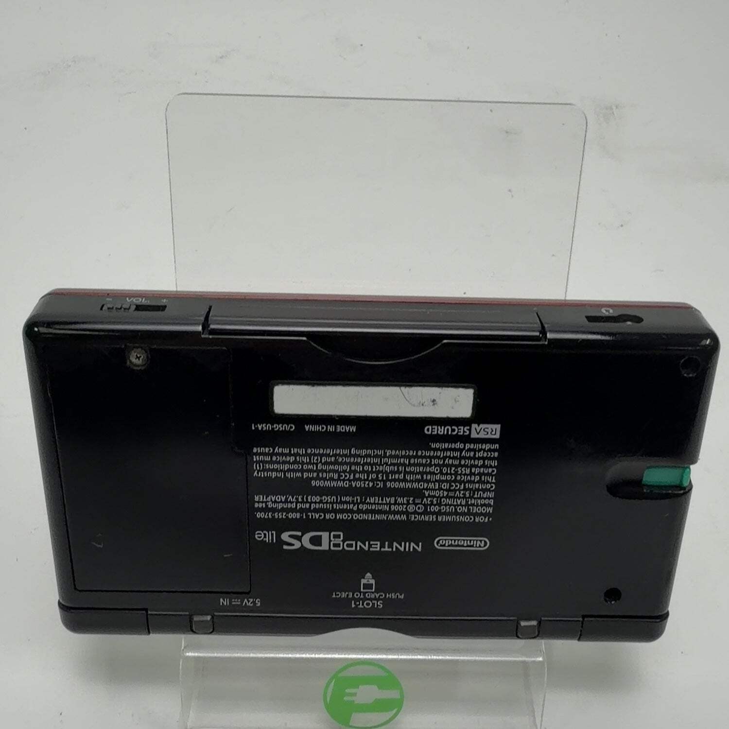 Broken Nintendo DS Lite Handheld Game Console USG-001 READ