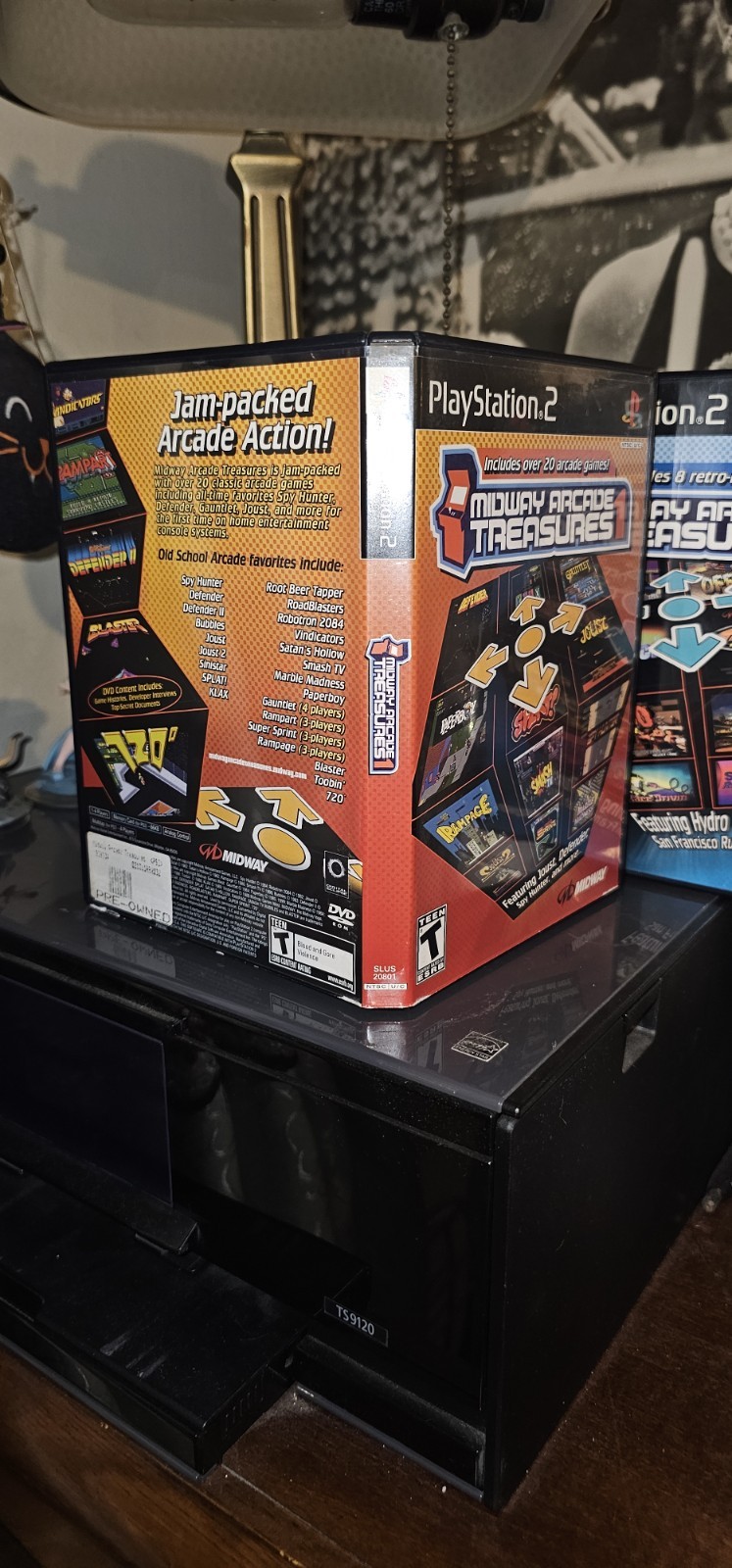 PS2 Games Lot Midway Arcade Treasures 1 2 3 (Sony PlayStation 2) FREE SHIPPING