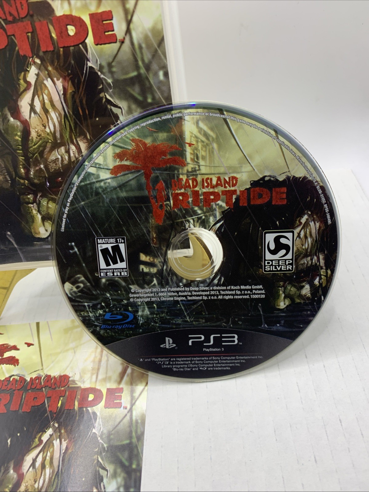 Dead Island Riptide PS3 (PlayStation 3, 2013) Complete Disc Mint More In Store