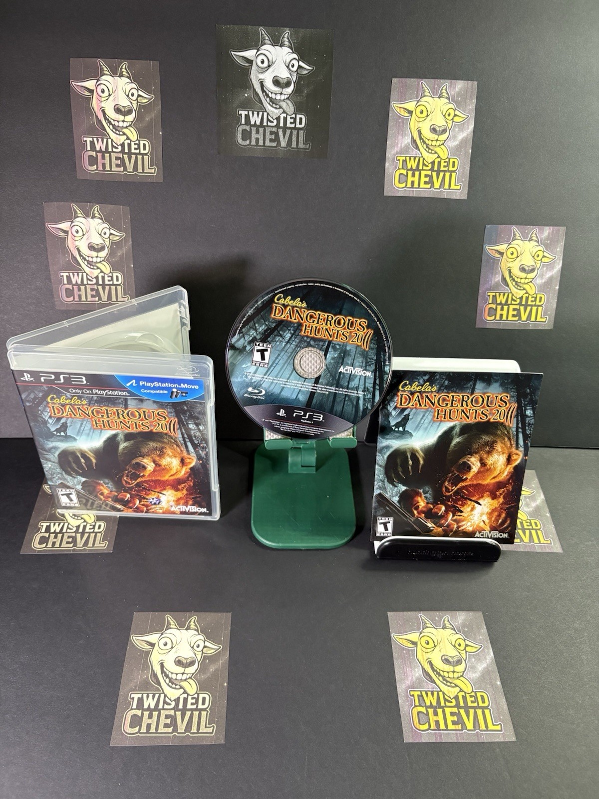 Cabelas Dangerous Hunts 2011 PS3 CIB COMPLETE Excellent Condition PlayStation 3