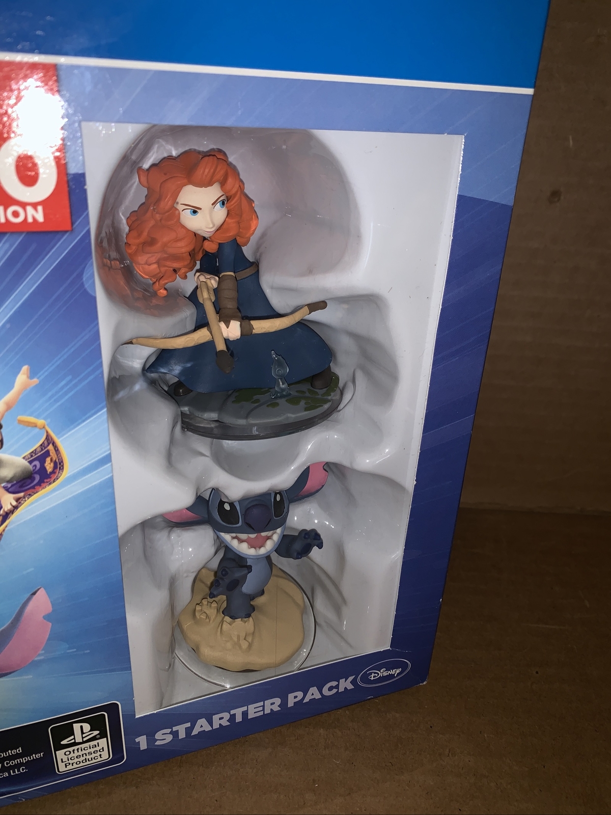 Disney Infinity PS4 2.0 Edition Toy Box Starter Pack Merida And Stitch