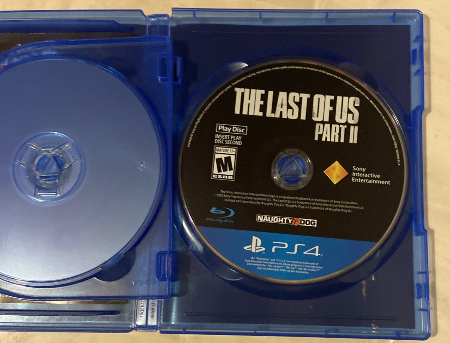 The Last of Us Remastered 1 & Part II 2 Sony PlayStation 4 PS4 Video Game Bundle