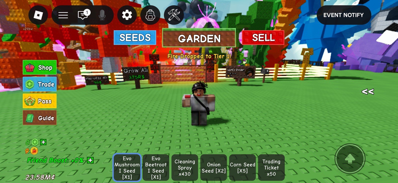 In-Game Pet Items Inventory (ALL PETS INCLUDED)