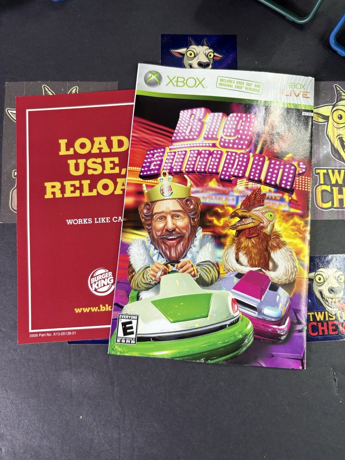 Big Pimpin Bumper Cars Xbox & Xbox 360 Version Excellent Condition CIB COMPLETE