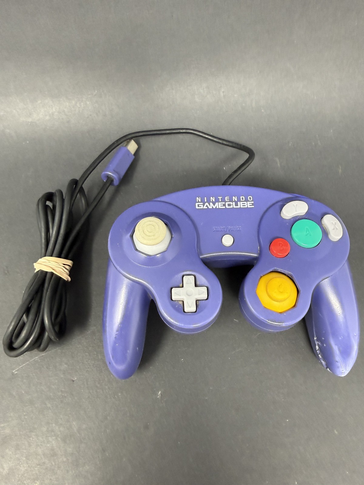 Official OEM Nintendo GameCube Indigo Purple Controller