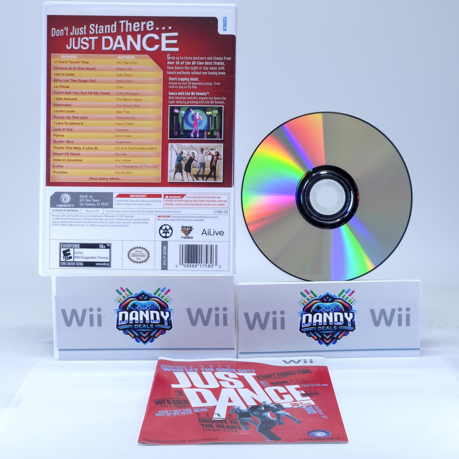 Just Dance CIB W/ Manual – Wii