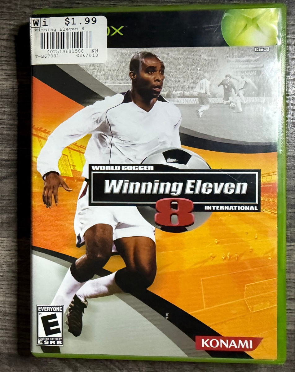 World Soccer Winning Eleven 8 (Original Xbox) Plays On Xbox 360 BC Tested Game