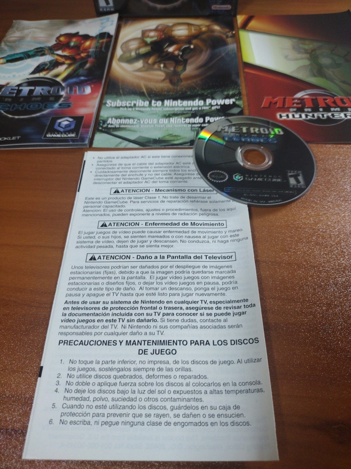 Metroid Prime 2: Echoes (Nintendo GameCube, 2004) CiB -tested-