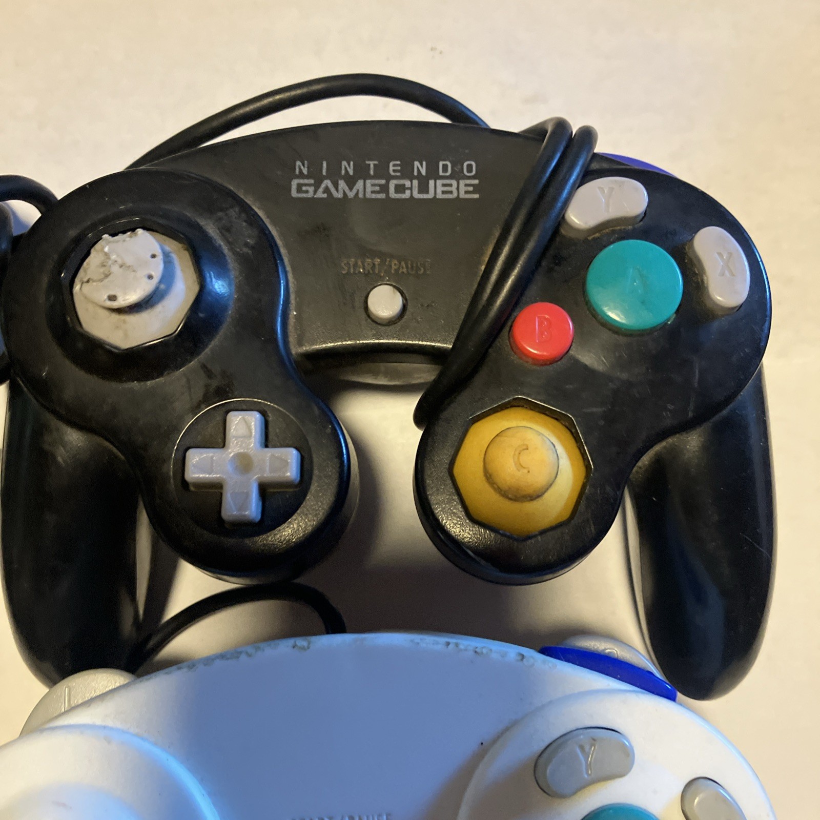 Nintendo Gamecube Controllers – White And Silver AS IS (NOT TESTED)
