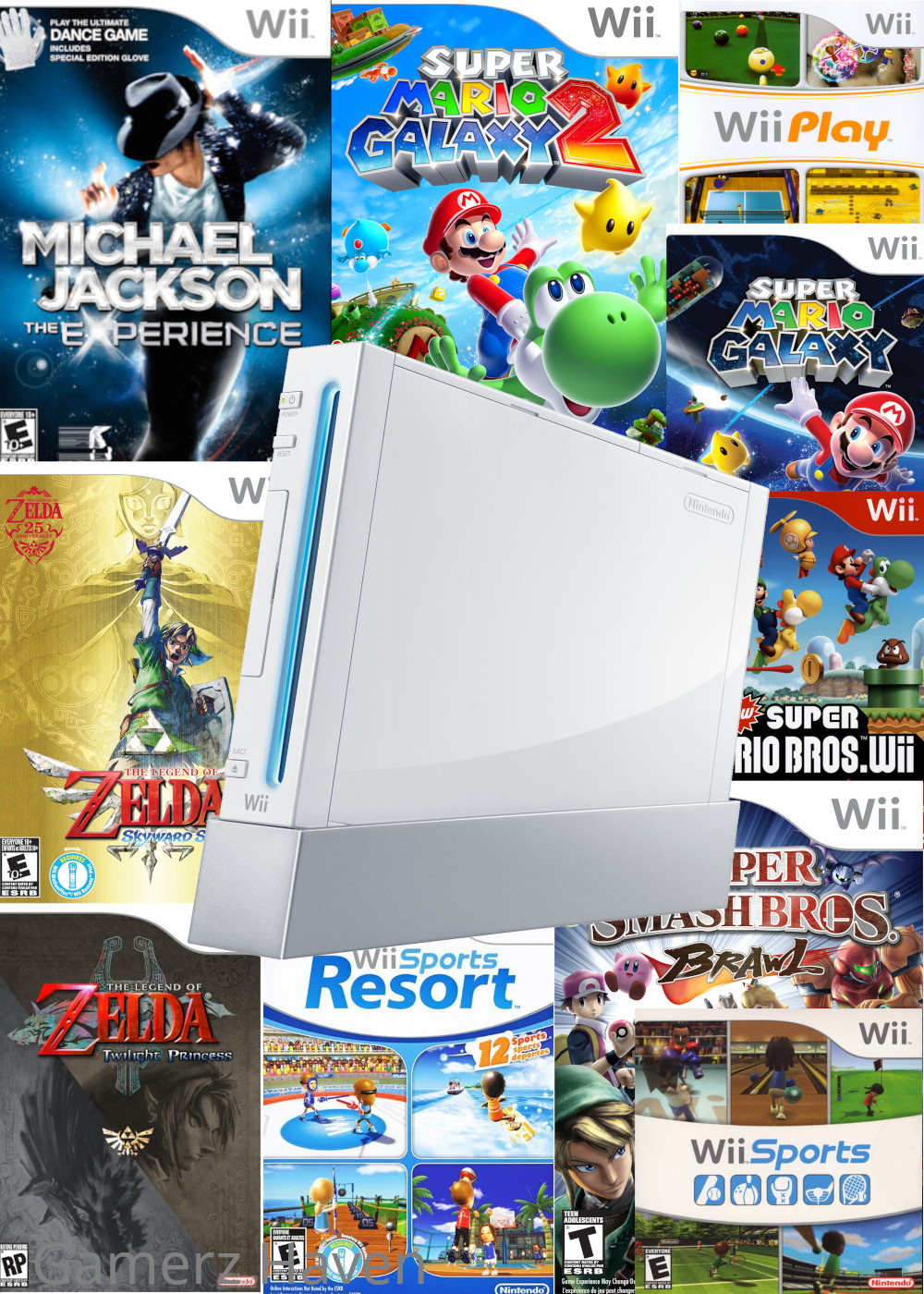 Discounted – Authentic Nintendo Wii Console + Pick Game + Gamecube compatible