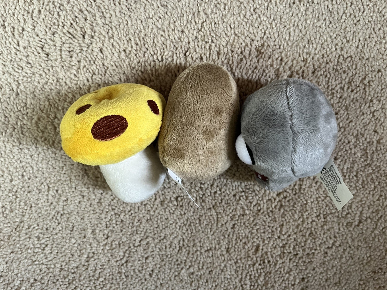 Plants Vs. Zombies Zombie Head, Walnut, Mushroom Plush Pax East PopCap Games PVZ
