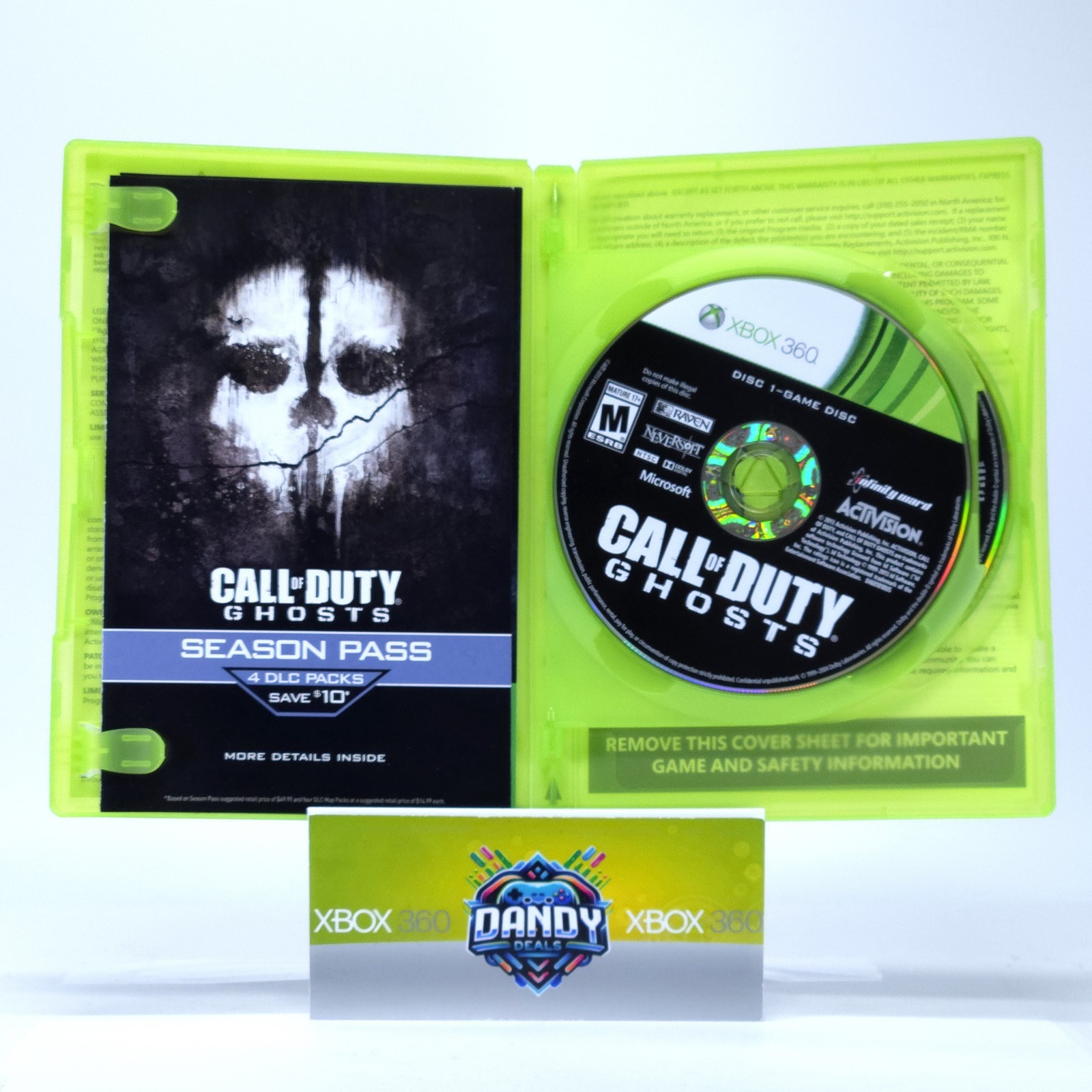 Call of Duty Ghosts CIB W/ Manual – Xbox 360