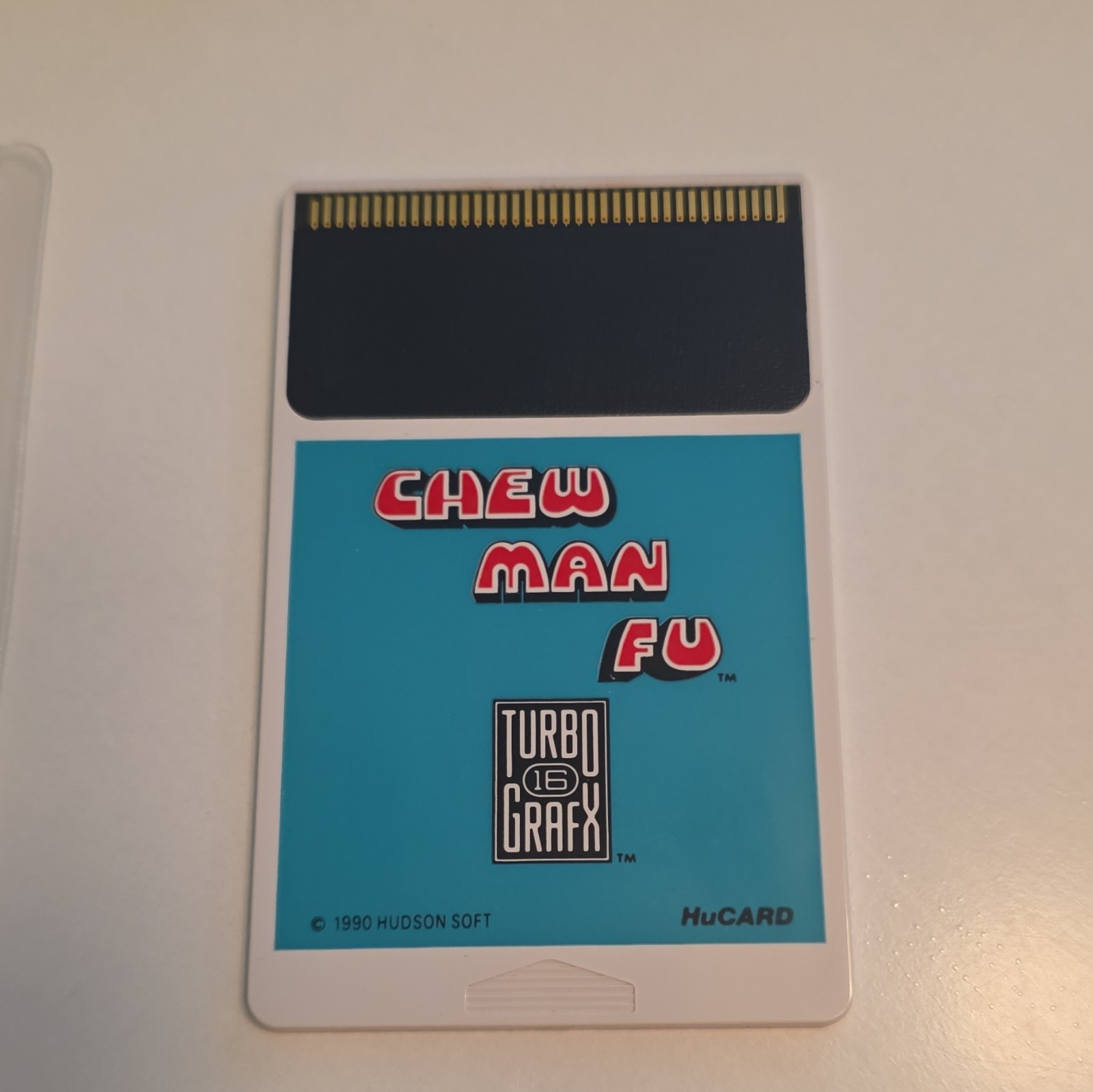 NEC Chew-Man-Fu TurboGrafx-16 HuCARD w/ Case & Manual NTSC-U/C 1990