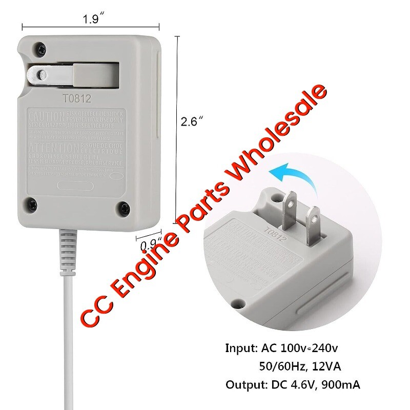 for Nintendo DSi/ 2DS/ 3DS/ DSi XL AC Adapter Home Wall Charger Cable Power Plug