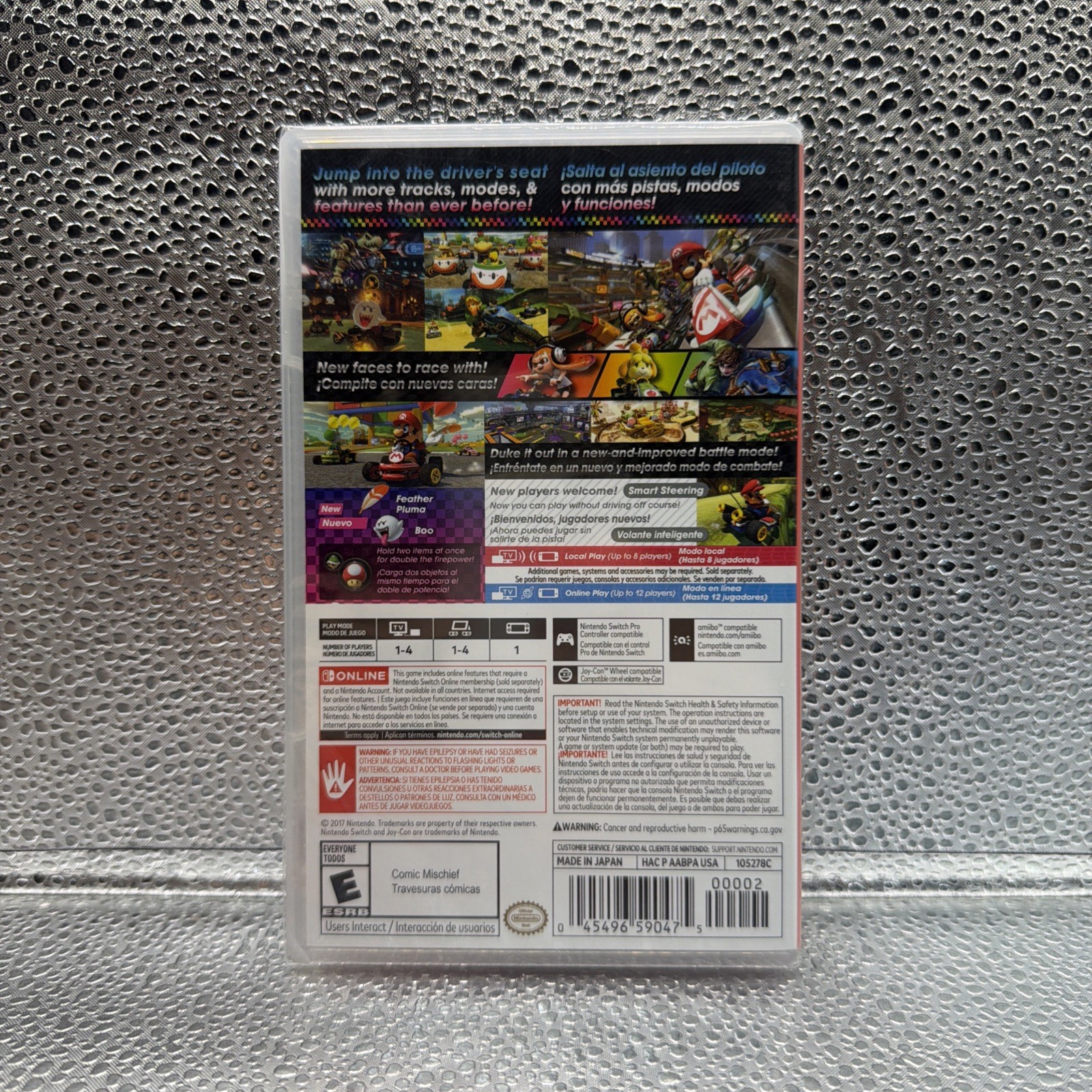 Mario Kart 8 — Deluxe Edition (Nintendo Switch, 2017) SEALED