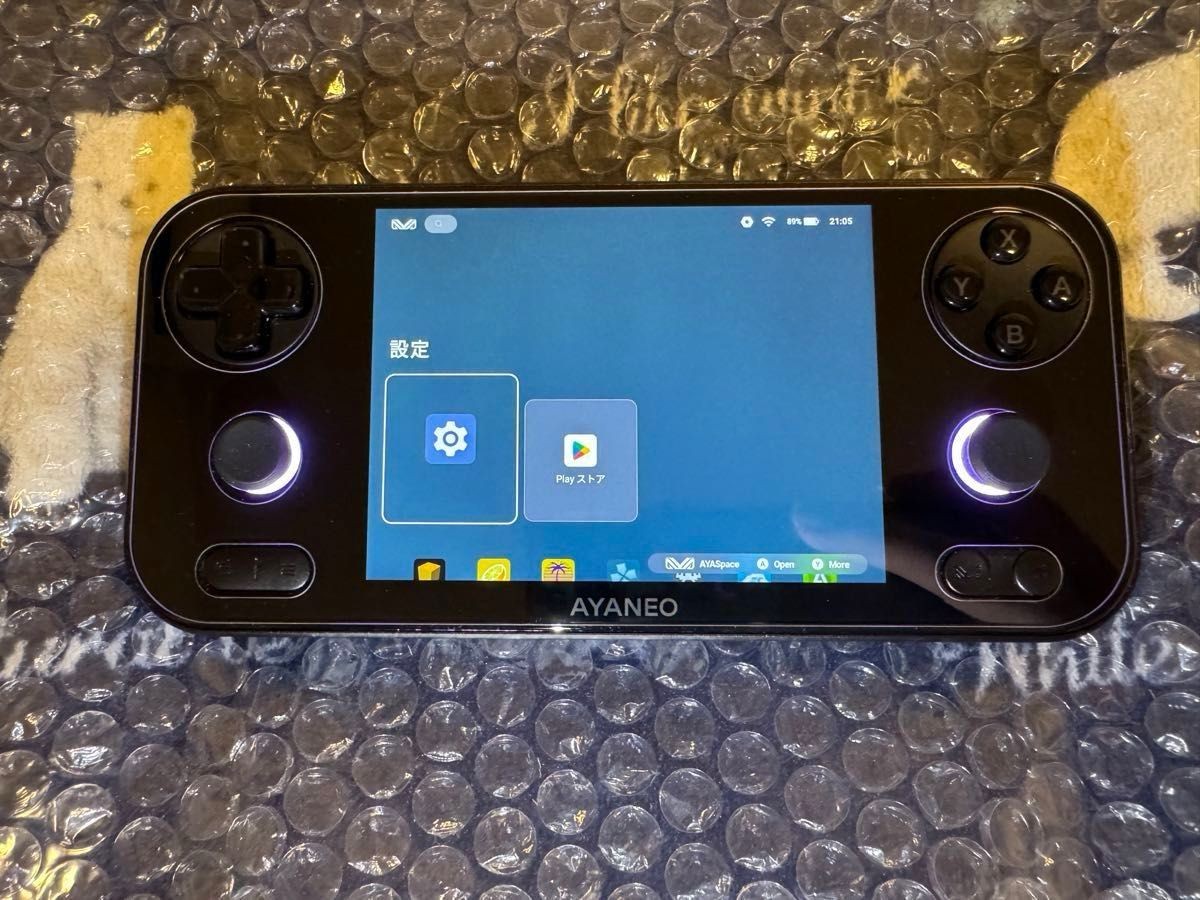 AYANEO Pocket S Mini Black 12GB 256GB Android Handheld Used Tested Japan