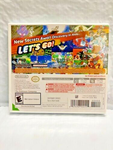 Pokémon Ultra Sun + Ultra Moon Bundle – Nintendo 3DS Factory Sealed