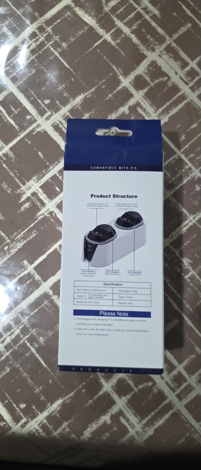 Dual Fast Charging Dock Charger for Sony Playstation 5 DualSense PS5 Controller