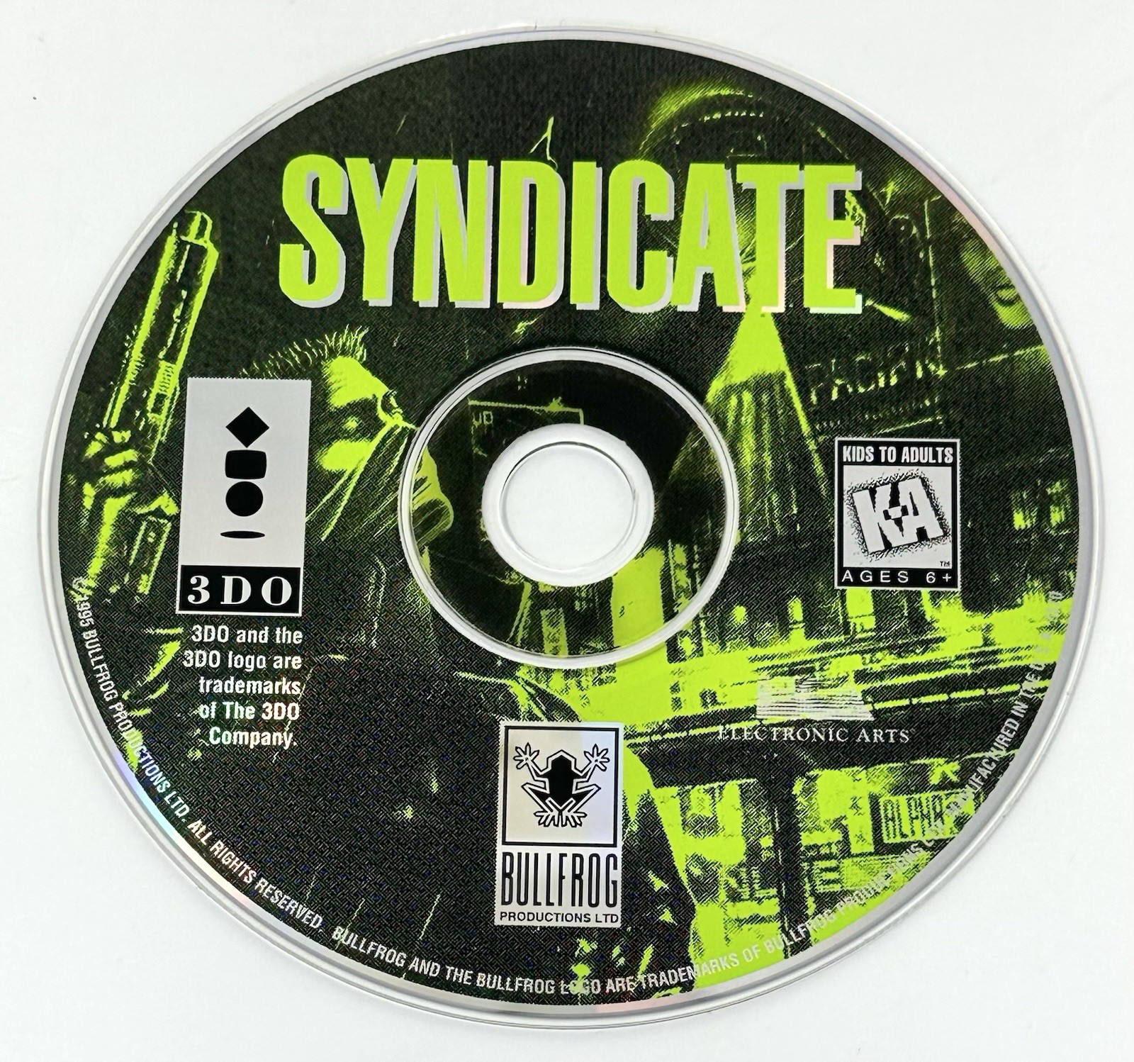 Syndicate (Panasonic 3DO, 1995) Longbox – CIB Complete