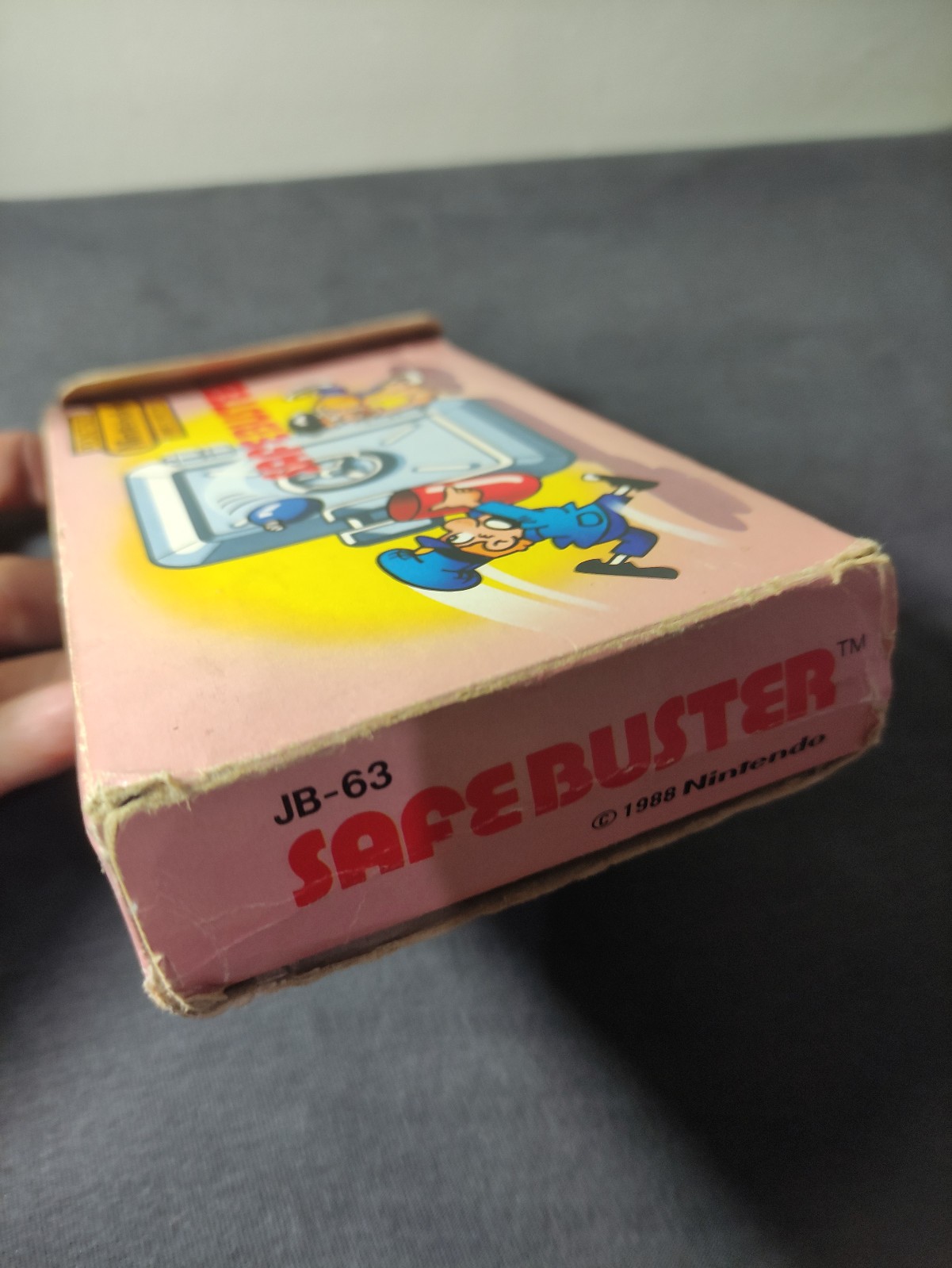 Vintage Nintendo Safe buster Multi Scren Game and watch cib complete pocket size