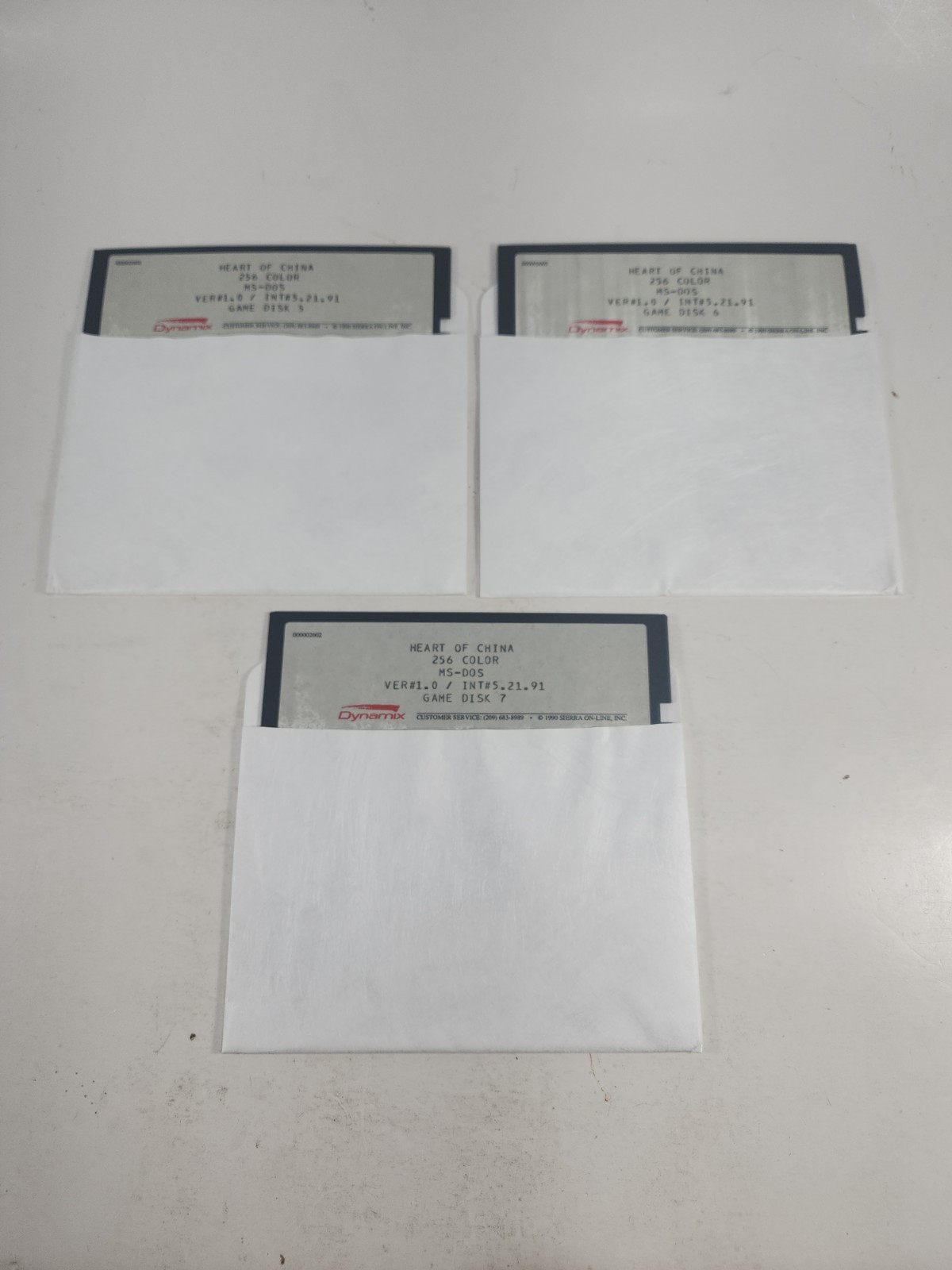 Heart Of China BIG BOX PC MS-DOS 5.25″ Floppy Big Box Adventure Game Dynamix CIB