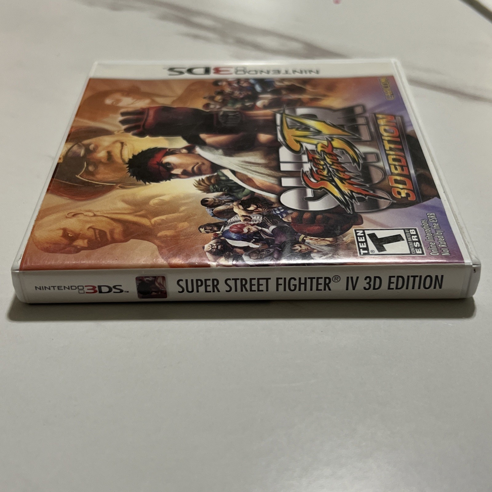 Nintendo 3DS Super Street Fighter 4 IV 3D Edition (CIB & Tested)