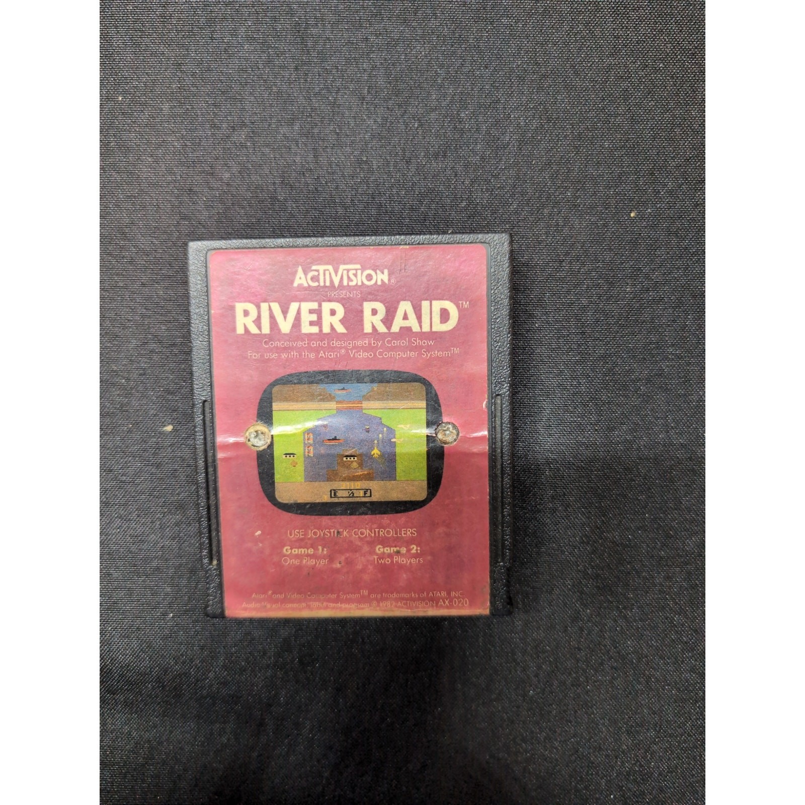 Activision River Raid 1982 Vintage Cartridge Only