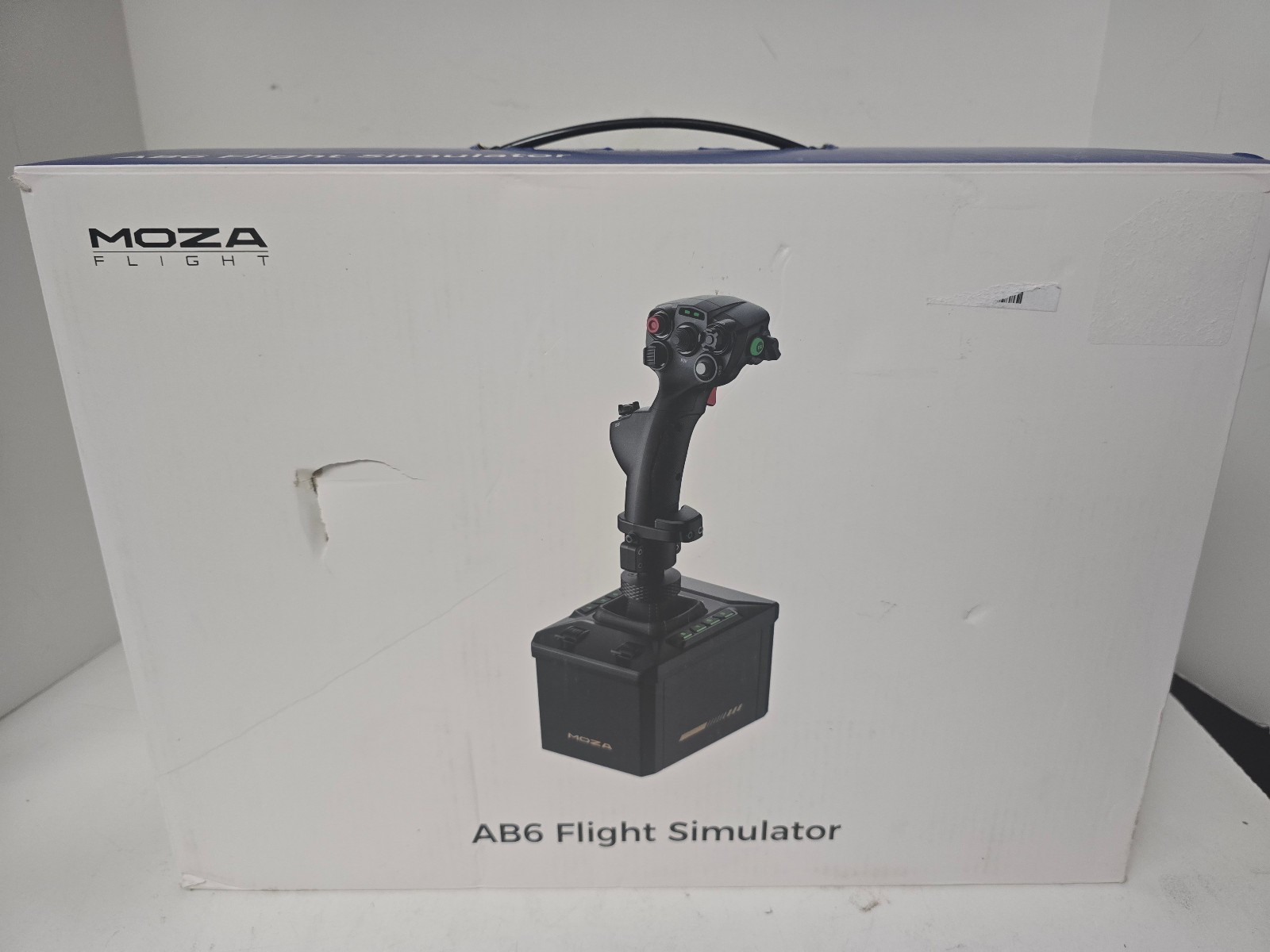 Moza Racing – AB6 Flight Simulator Bundle for Windows – Black