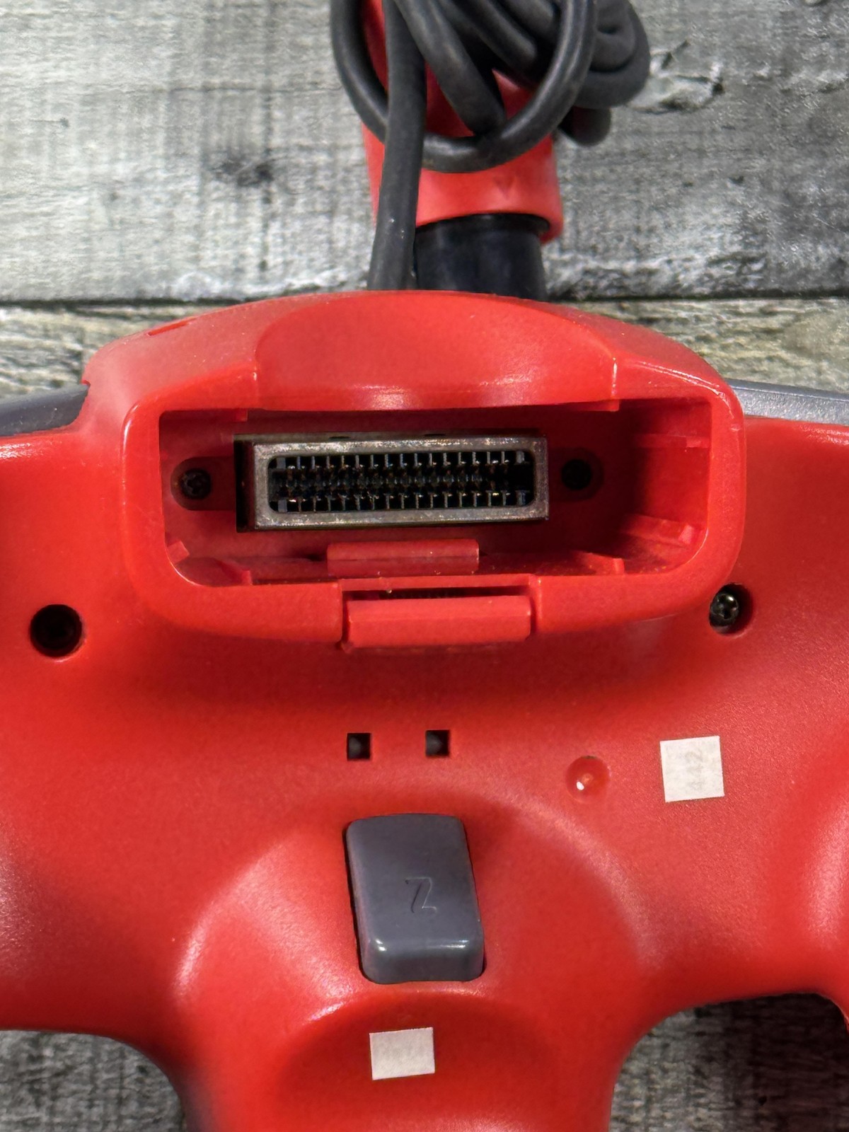 Nintendo 64 N64 Controller Red Wired Original OEM NUS-005
