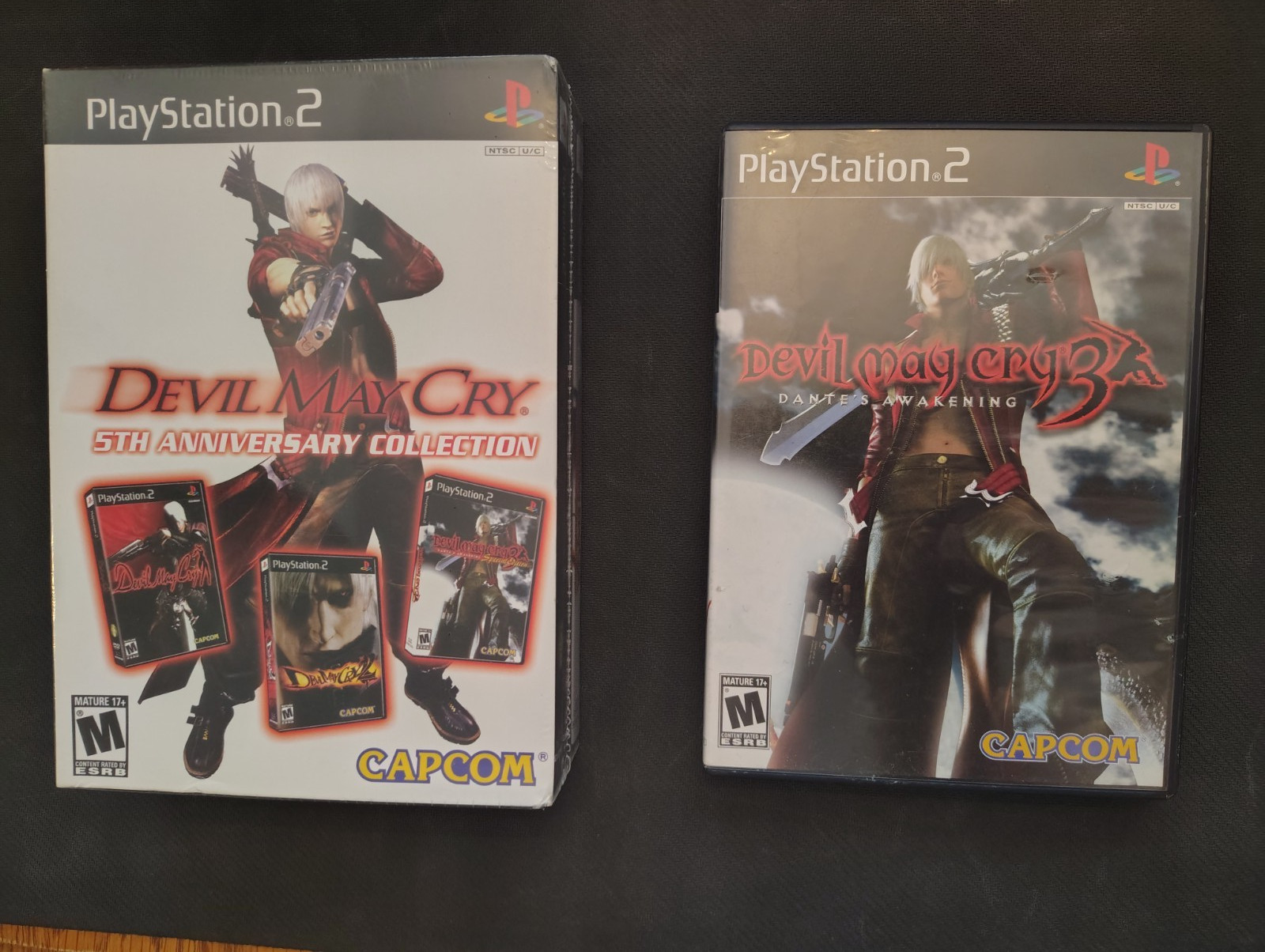 PS2 Devil May Cry 5th Annversary Collection + DMC3 Dante’s Awakening