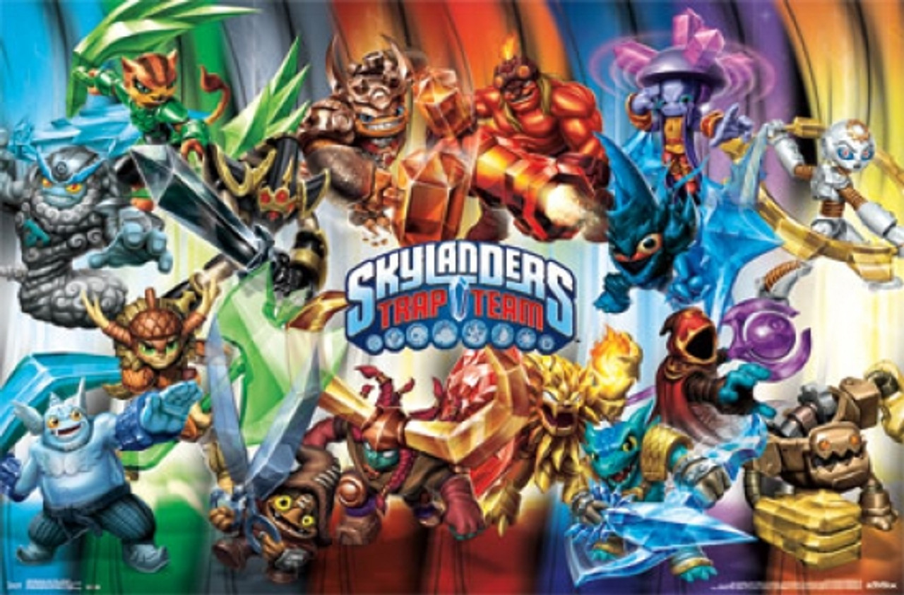 Skylanders Trap Team ALL CHARACTERS NFC CARDS