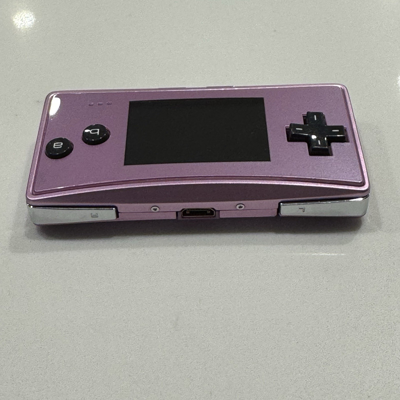 Nintendo Game Boy Micro OXY-001 Purple Console VGC Complete Box CIB OEM Charger