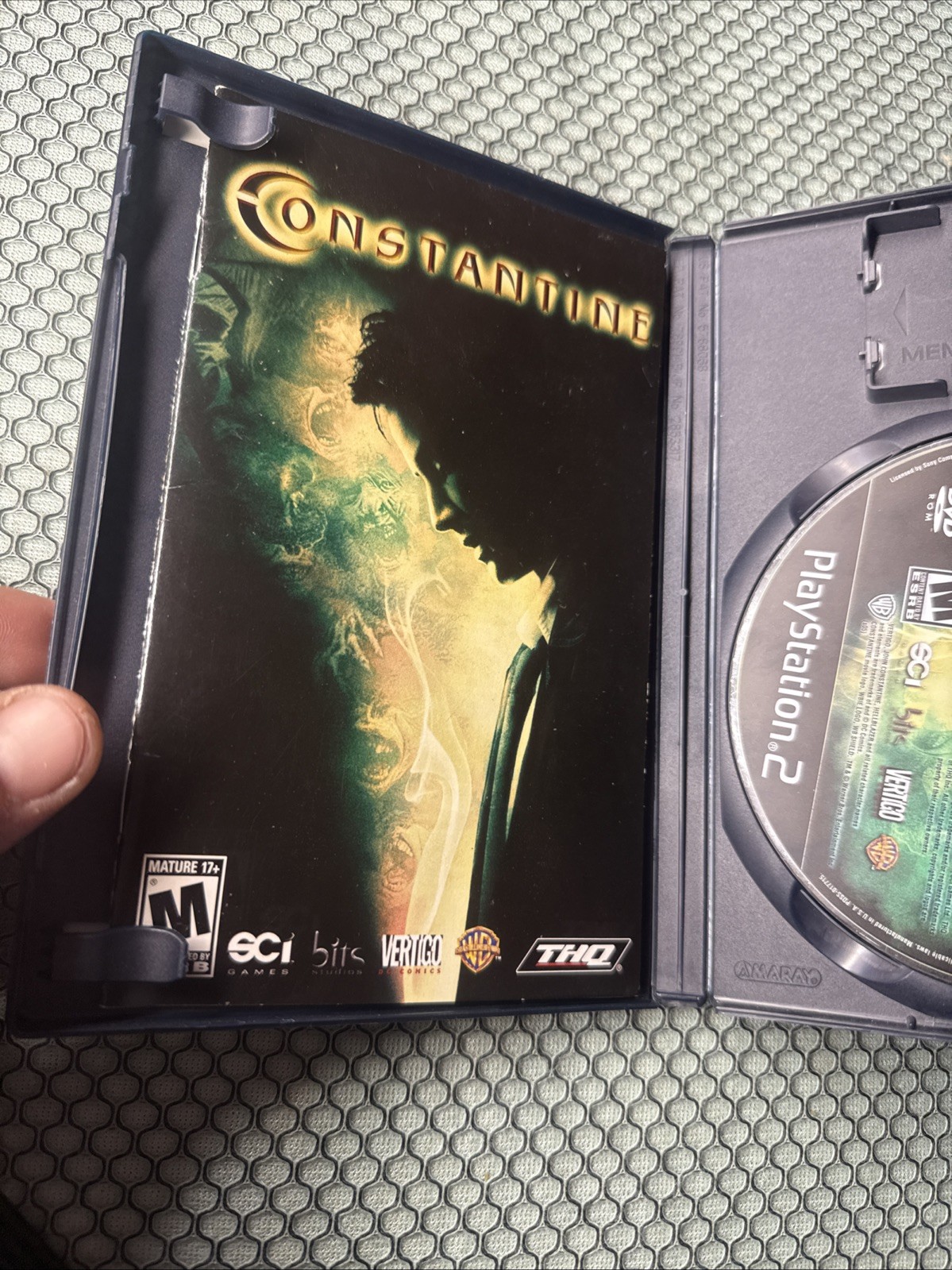 Constantine Sony PlayStation 2 Complete Manual MINT CONDITION PERFECT DISC GEM