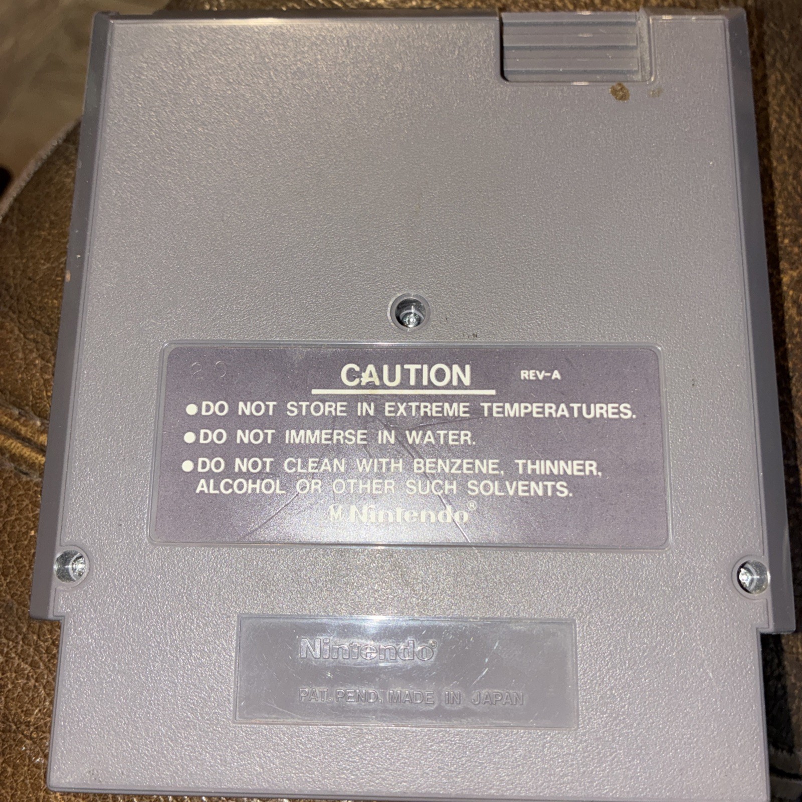 Jaws Nintendo Entertainment System NES Game Cartridge Untested