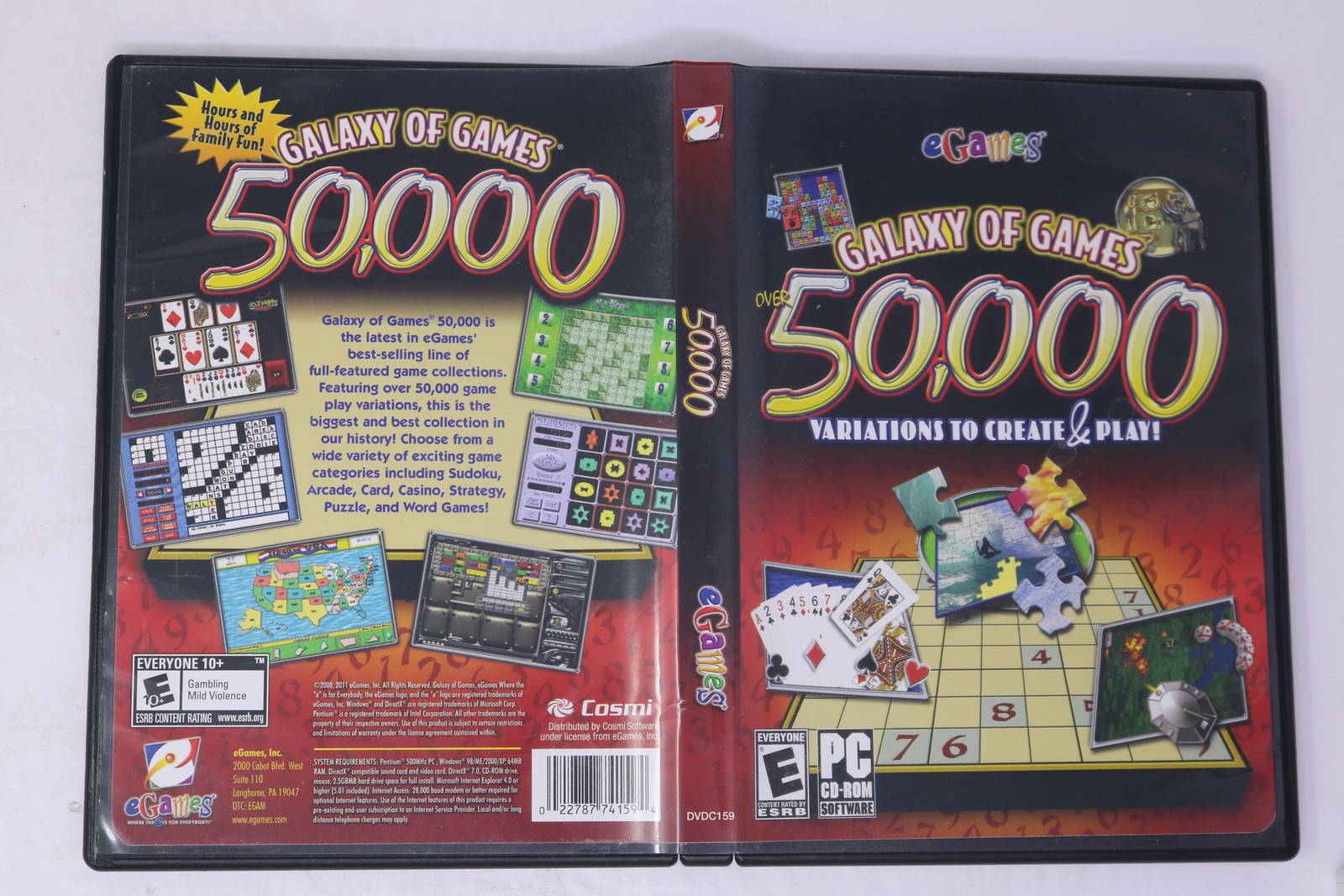 Galaxy of Games 50,000 PC CD-ROM
