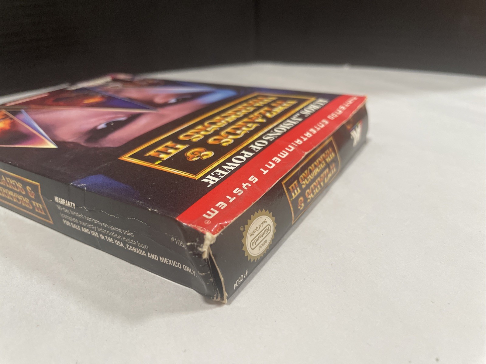 #645 Wizards & Warriors III CIB Oval seal nintendo NES Very Good