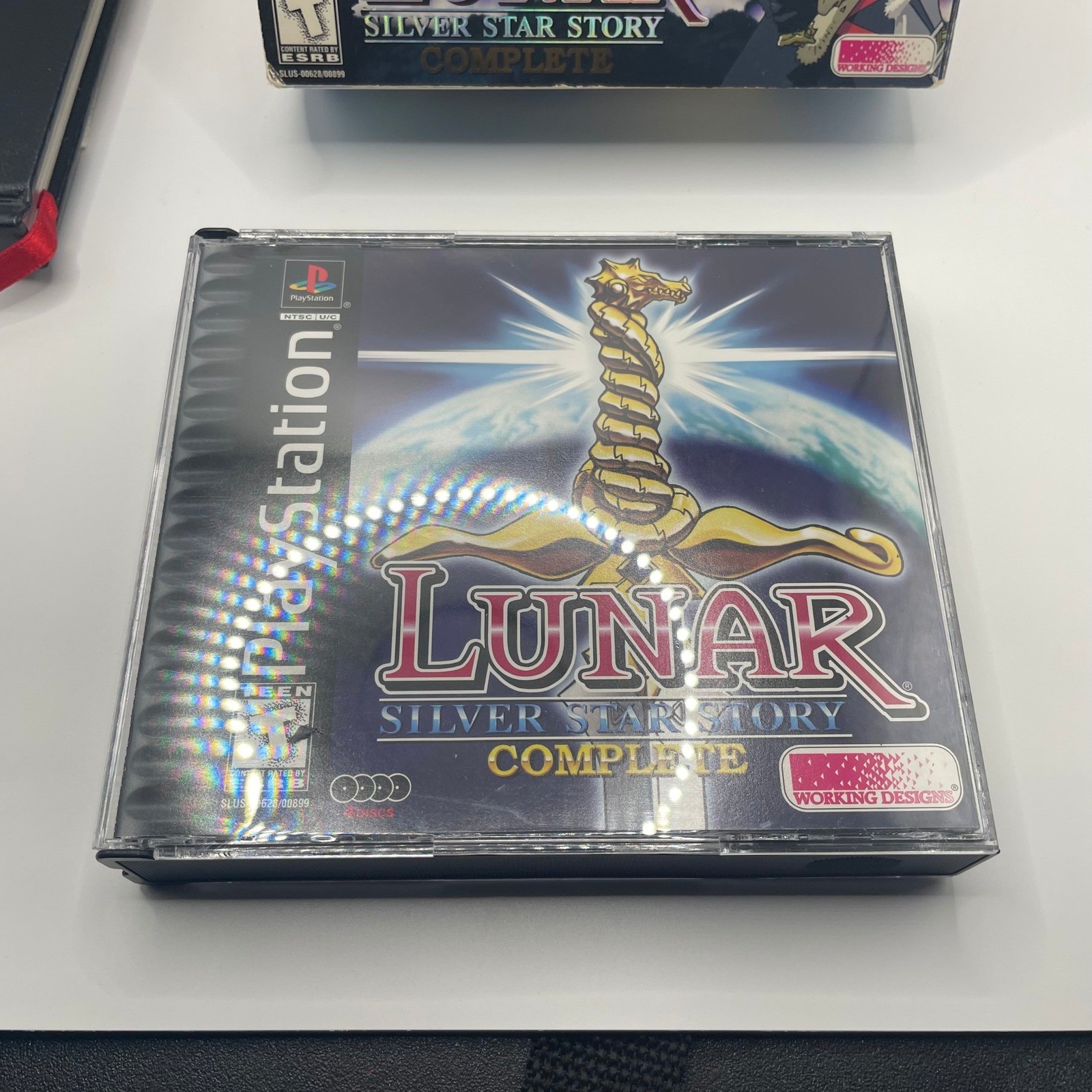 Lunar Silver Star Story Complete PS1 Working Designs Collector’s Edition Boxed