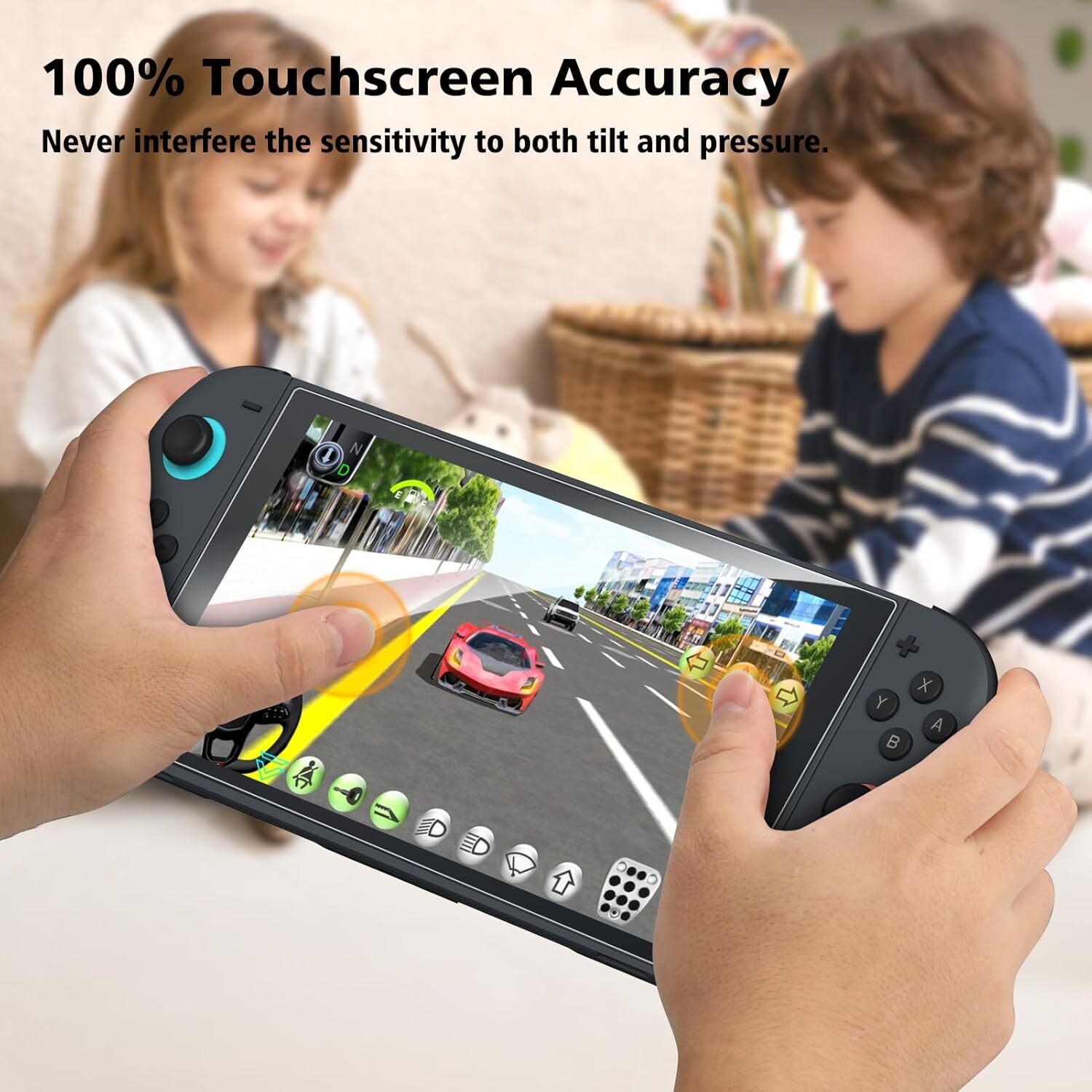 2-Pack Screen Protector for Nintendo Switch 2 (2025) Tempered Glass Clear Film