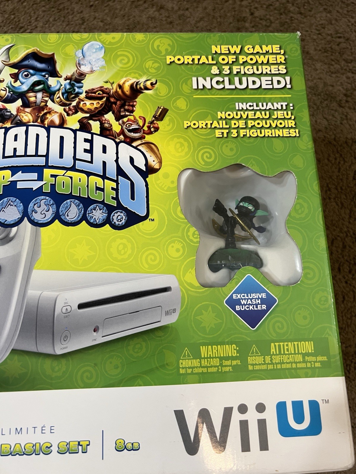 Nintendo WiiU Wii U Skylanders Limited Edition Console Bundle White New in Box