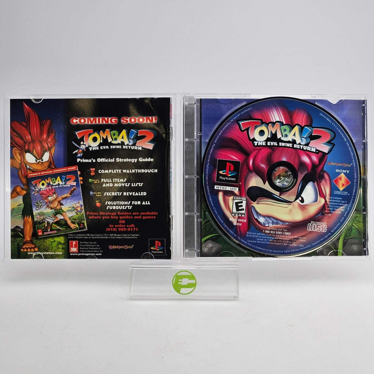 Tomba 2 The Evil Swine Return (Sony PlayStation 1 PS1, 1999)