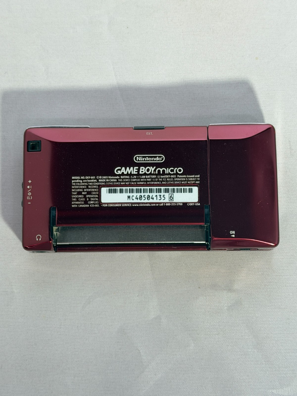 Nintendo Game Boy Micro Famicom Console – Red/Gold