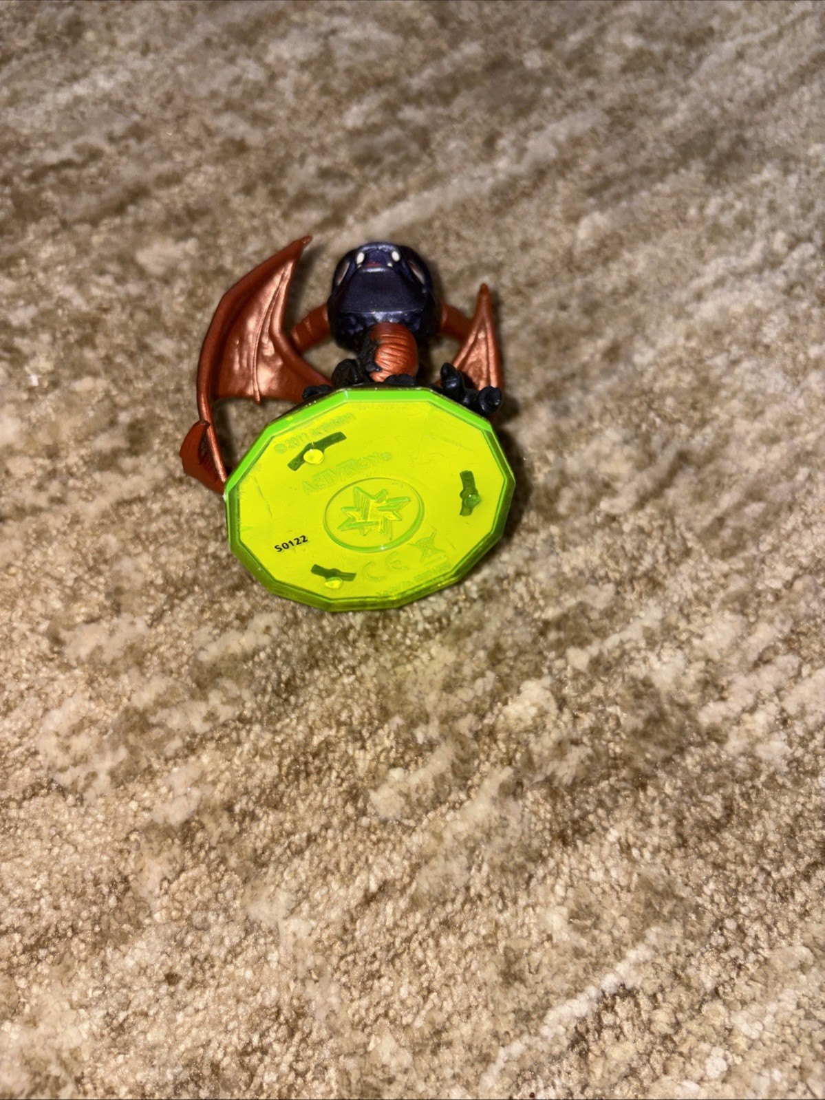 2011 Skylanders Spyro’s Adventure Legendary Dark Spyro Dragon Series 1 Figure