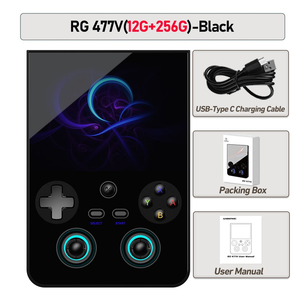 RG477V Handheld Game Console 4.7-inch D8300 RG 477V Android14 5500mAh