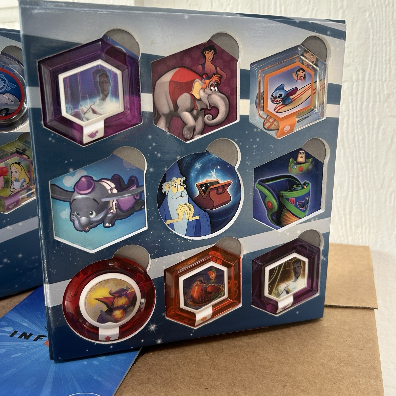 Disney Infinity Originals Power Disc Album Book Storage Case 3 Discs