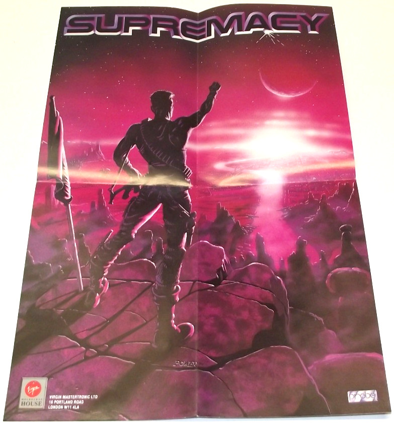 Supremacy: Your Will Be Done (Atari ST) COMPLETE IN BOX Virgin Overlord
