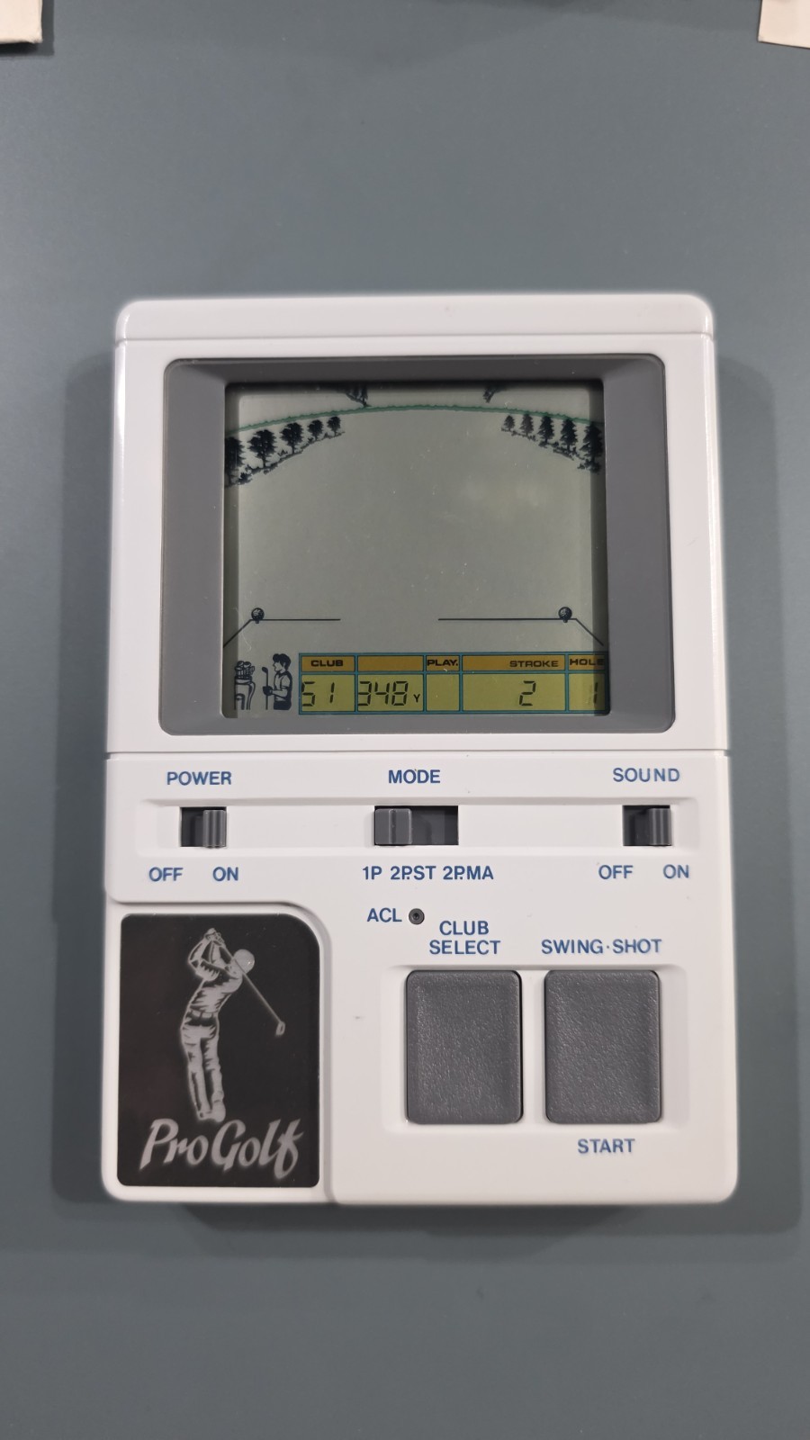 Vintage Bandai LSI Pro Golf Handheld Electronic Game 1984