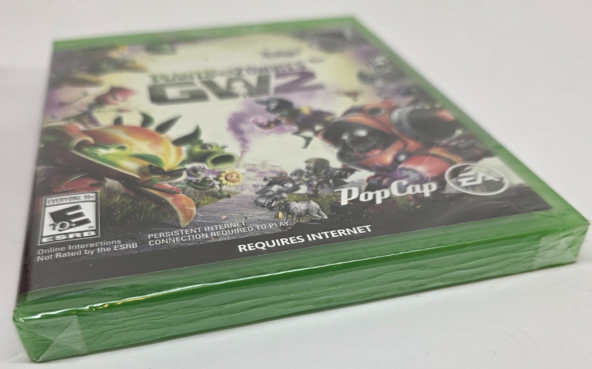 Plants Vs Zombies GW2 Garden Warfare Xbox One Game (New, Sealed) PopCap EA