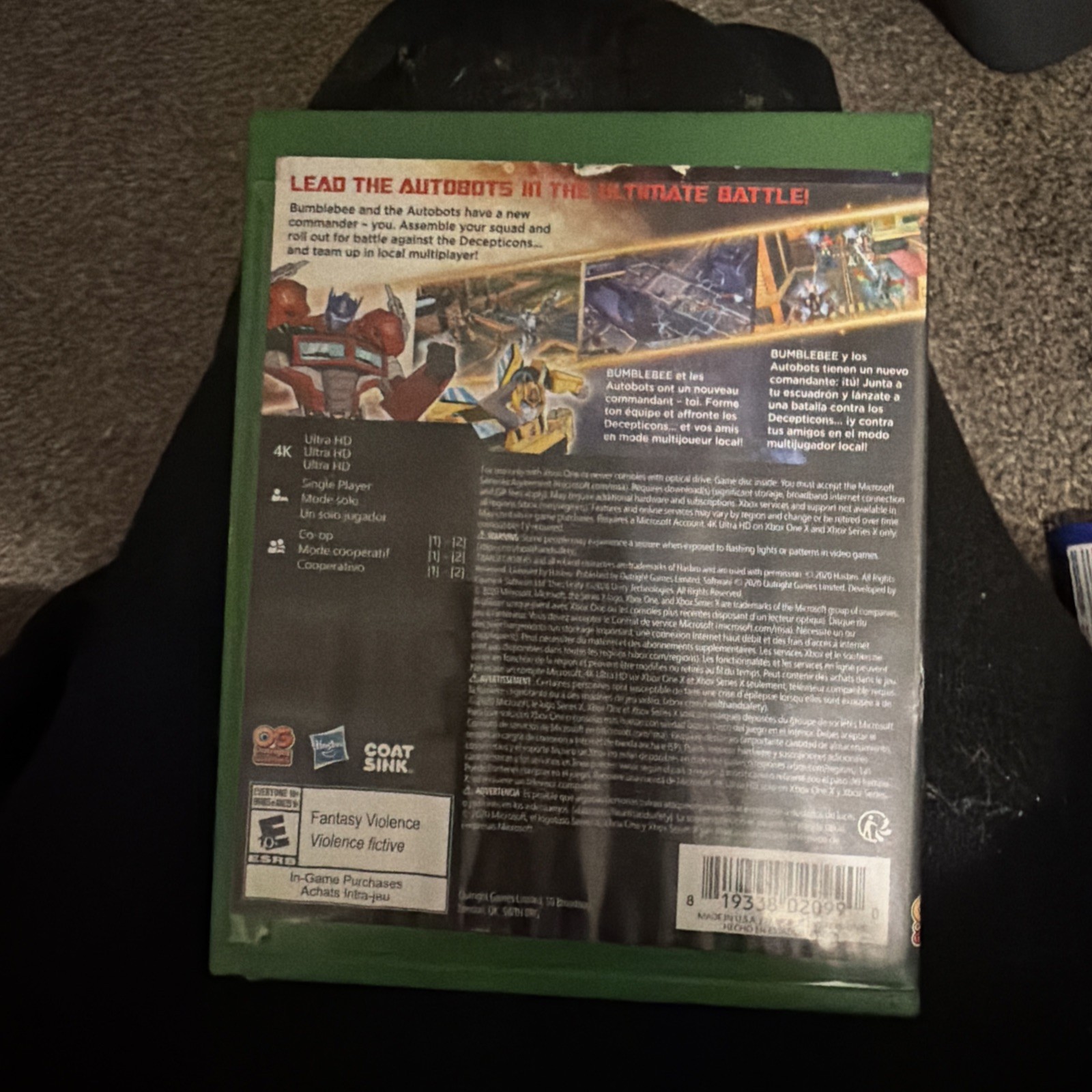Transformers Battlegrounds Xbox Series X Tactical Strategy Turn Based Action
