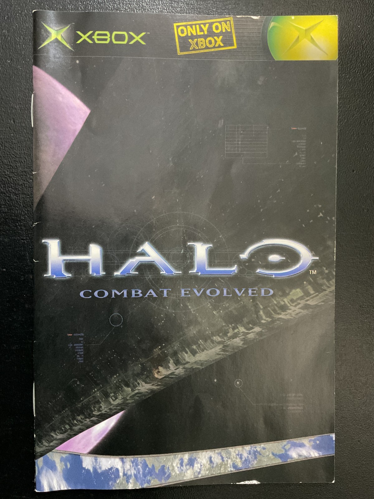 Halo Combat Evolved Microsoft XBOX Instruction Manual Only